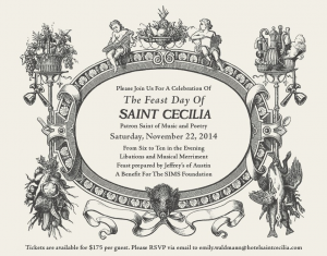 Feast day of St. Cecilia @ Hotel St. Cecilia | Austin | Texas | United States